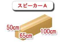 スピーカーAの段ボール